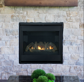 Heat & Glo Slimline Fusion 36" Direct Vent Traditional Gas Fireplace with IntelliFire Touch Ignition System (SL-7F-IFT)